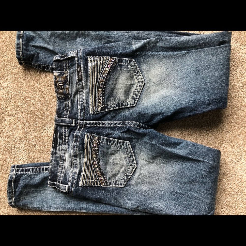 Miss Me Jeans, Size 28, Long Inseam 33”